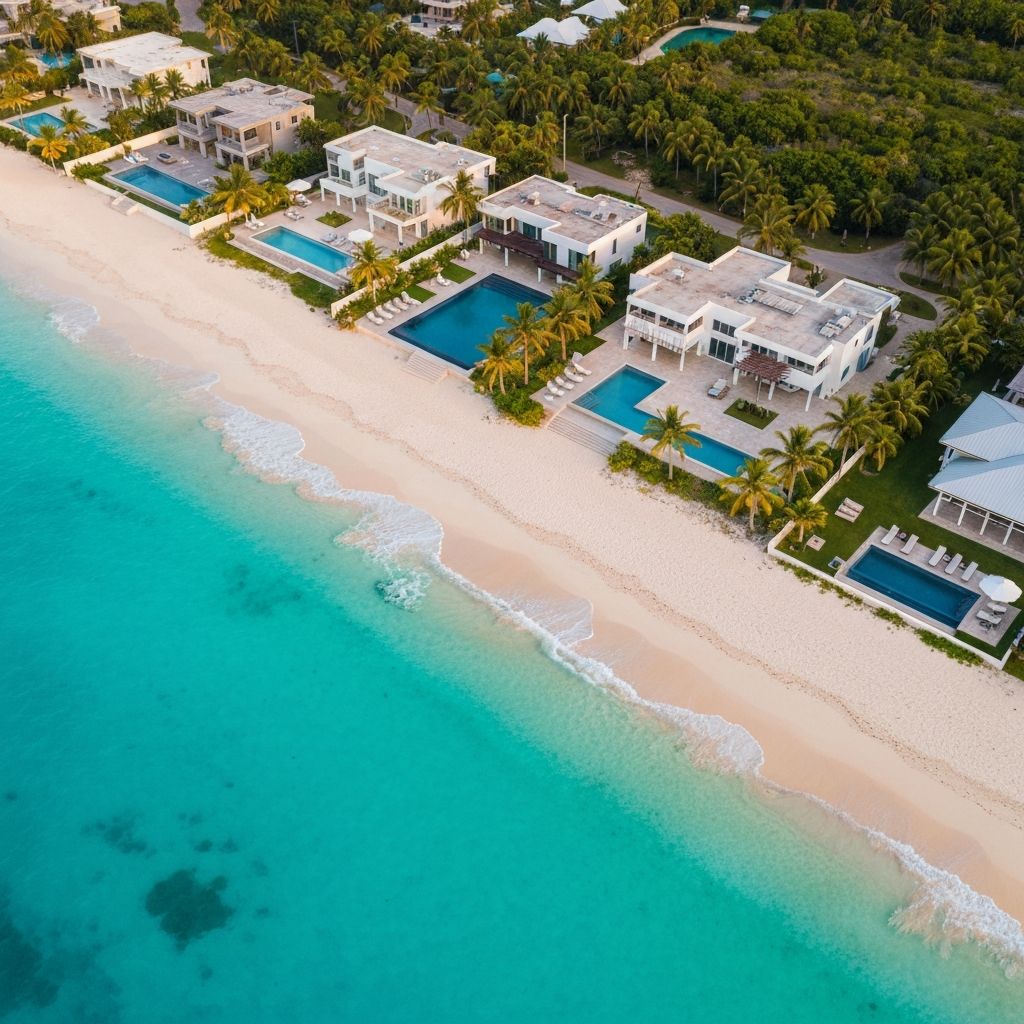 Caribbean beachfront properties